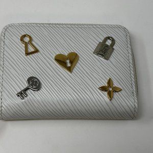 Louis Vuitton Epi Love Lock Zippy Coin Purse